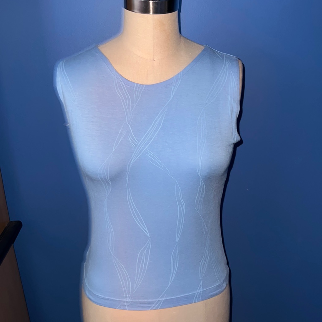 Cute Erik Stewart Collection Tank Top Blue